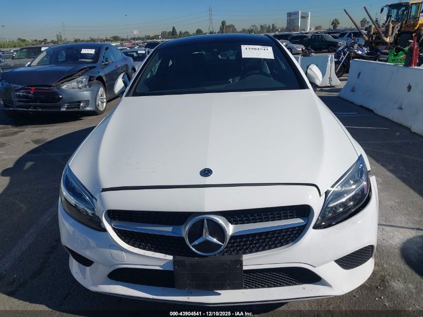 2021 Mercedes-Benz C 300 Coupe VIN: W1KWJ8DB7MG063813 Lot: 43904541