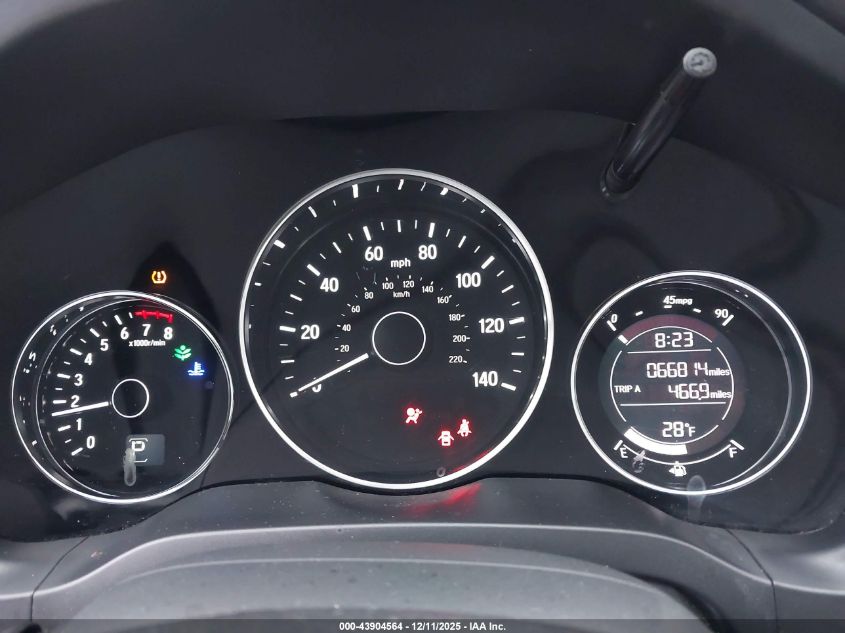 2017 Honda Hr-V Ex VIN: 3CZRU6H5XHM707124 Lot: 43904564