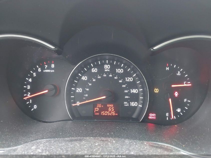 2015 Kia Sorento Lx VIN: 5XYKT4A66FG633874 Lot: 43904569