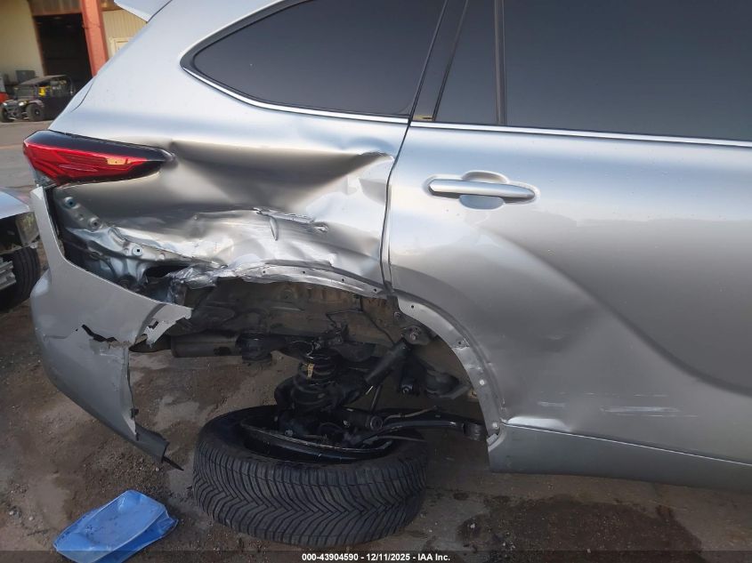 2022 Toyota Highlander Xle VIN: 5TDGZRAH0NS106305 Lot: 43904590