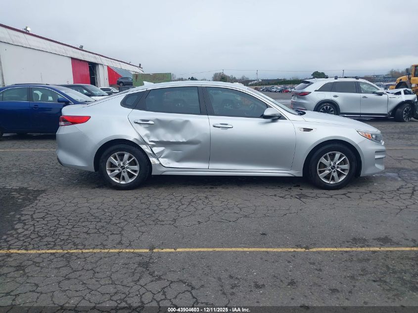 2018 Kia Optima Lx VIN: 5XXGT4L32JG189396 Lot: 43904603