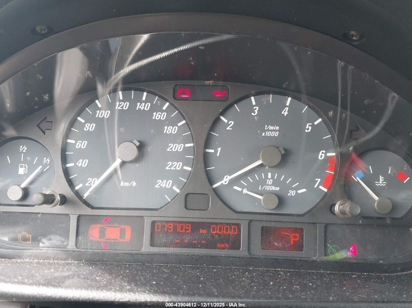 2001 BMW 325Ci VIN: WBABS33441J456610 Lot: 43904612