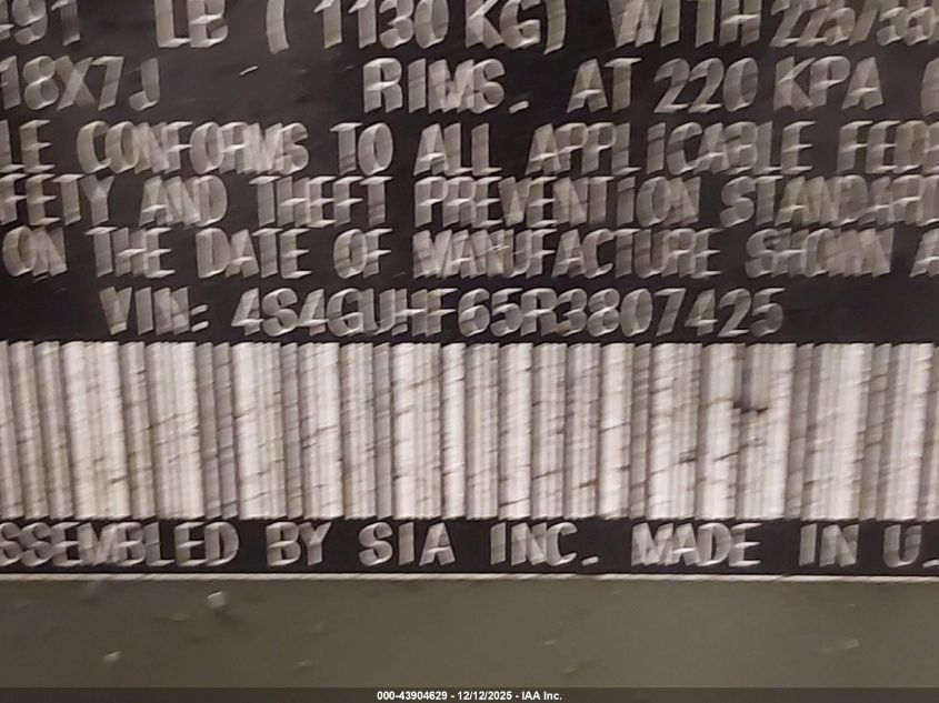 2024 Subaru Crosstrek Sport VIN: 4S4GUHF65R3807425 Lot: 43904629