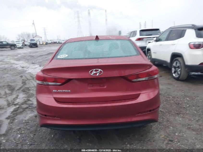 2017 Hyundai Elantra Se VIN: KMHD84LF9HU207469 Lot: 43904639