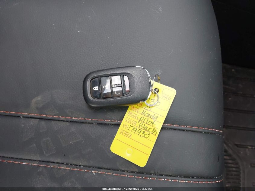 2025 Honda Pilot Trailsport VIN: 5FNYG1H65SB179430 Lot: 43904659