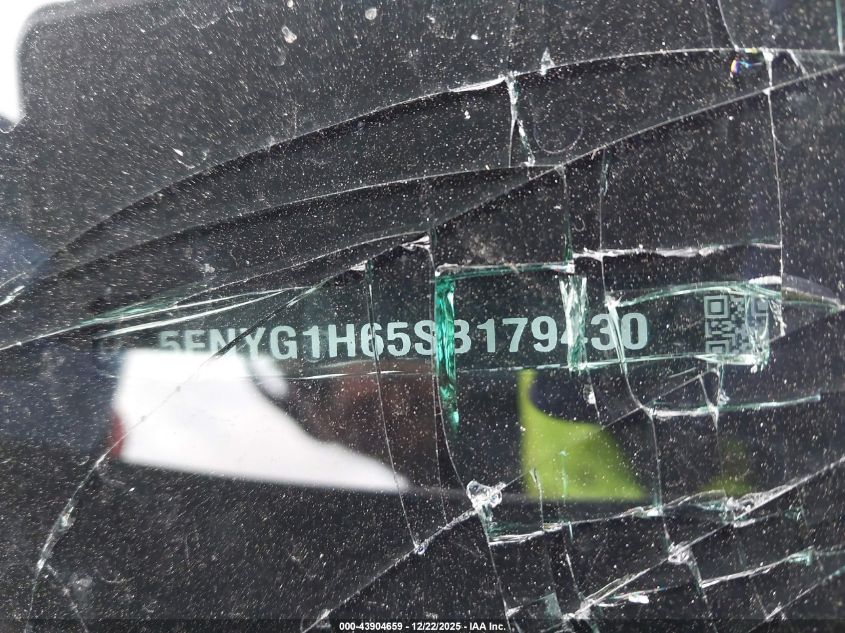 2025 Honda Pilot Trailsport VIN: 5FNYG1H65SB179430 Lot: 43904659