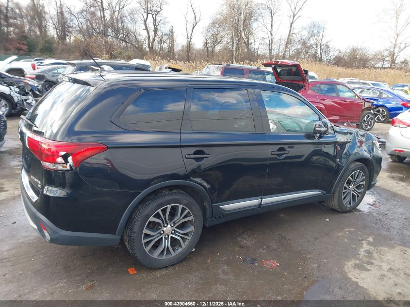 2016 Mitsubishi Outlander Se/Sel VIN: JA4AD3A39GZ004955 Lot: 43904660