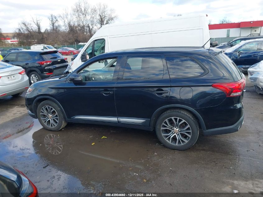 2016 Mitsubishi Outlander Se/Sel VIN: JA4AD3A39GZ004955 Lot: 43904660