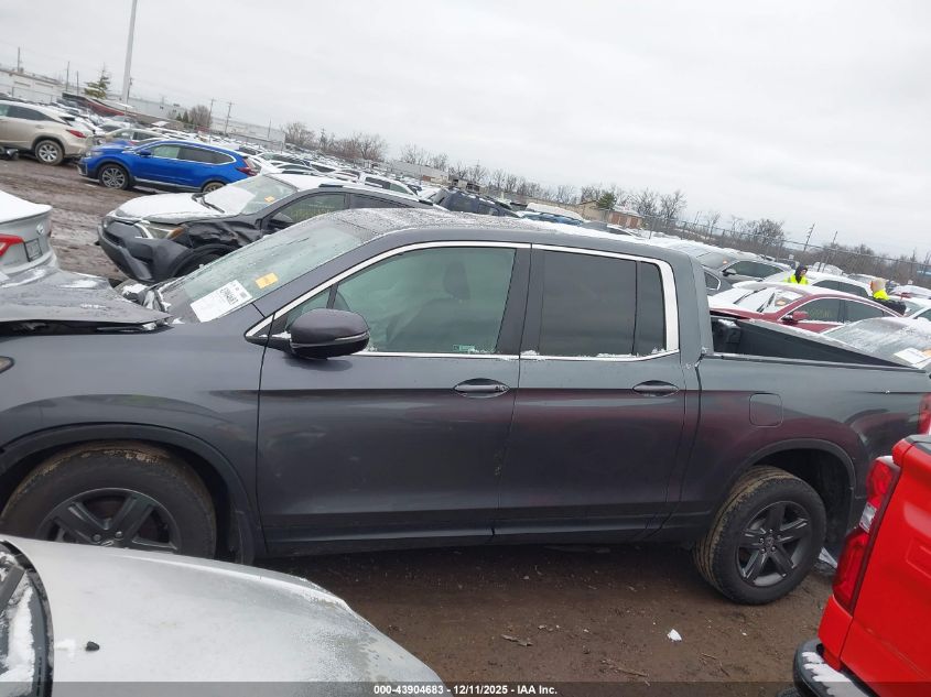 2023 Honda Ridgeline Rtl VIN: 5FPYK3F57PB061575 Lot: 43904683