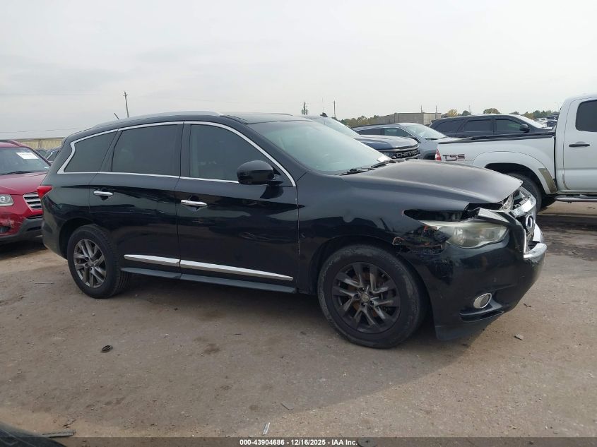 2013 Infiniti Jx35 VIN: 5N1AL0MN3DC326666 Lot: 43904686