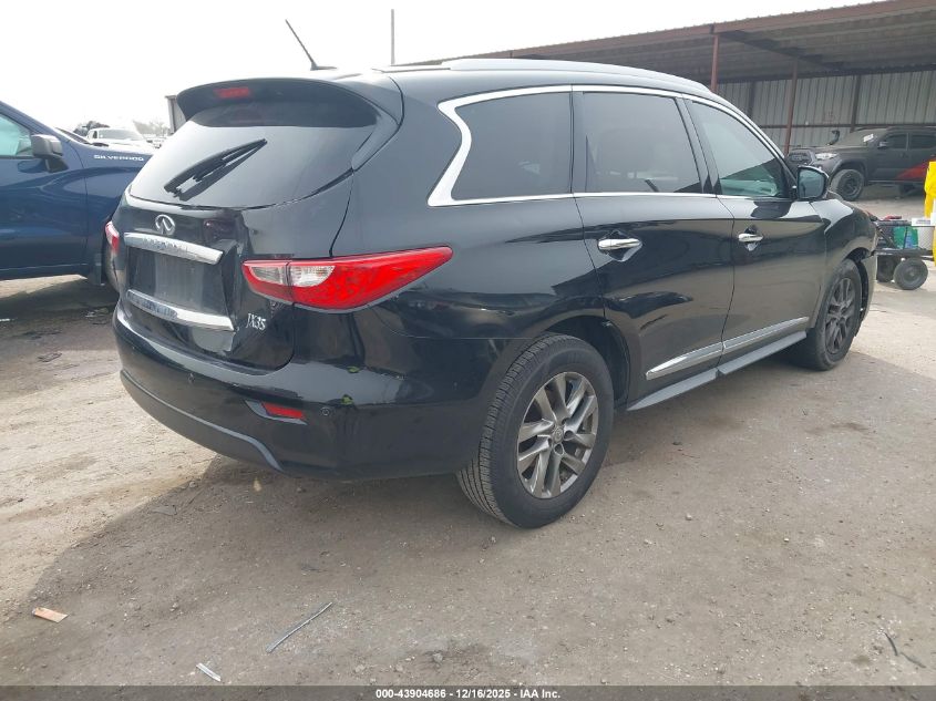 2013 Infiniti Jx35 VIN: 5N1AL0MN3DC326666 Lot: 43904686