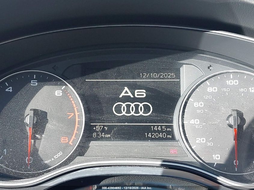 2015 Audi A6 2.0T Premium VIN: WAUCFAFC0FN017764 Lot: 43904692