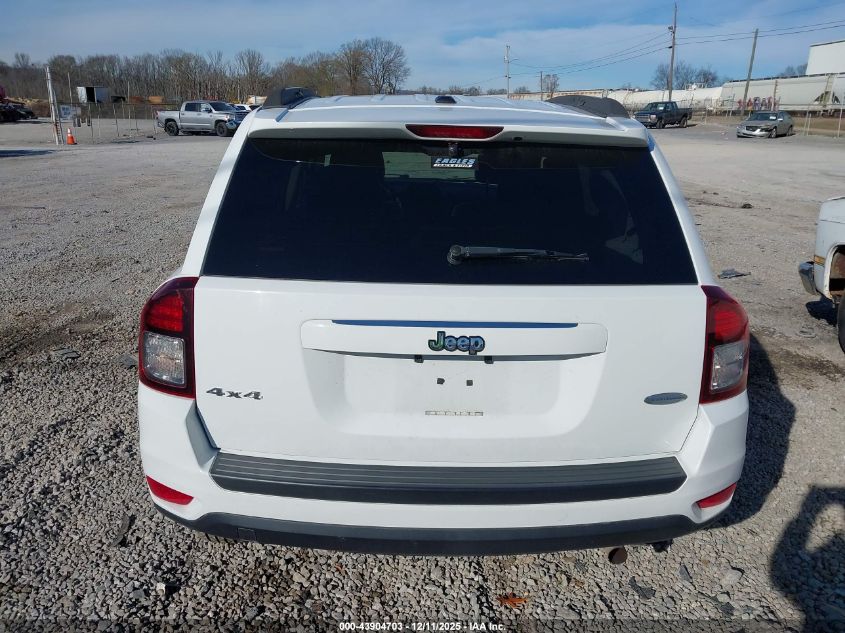 2016 Jeep Compass Latitude VIN: 1C4NJDEB2GD542546 Lot: 43904703