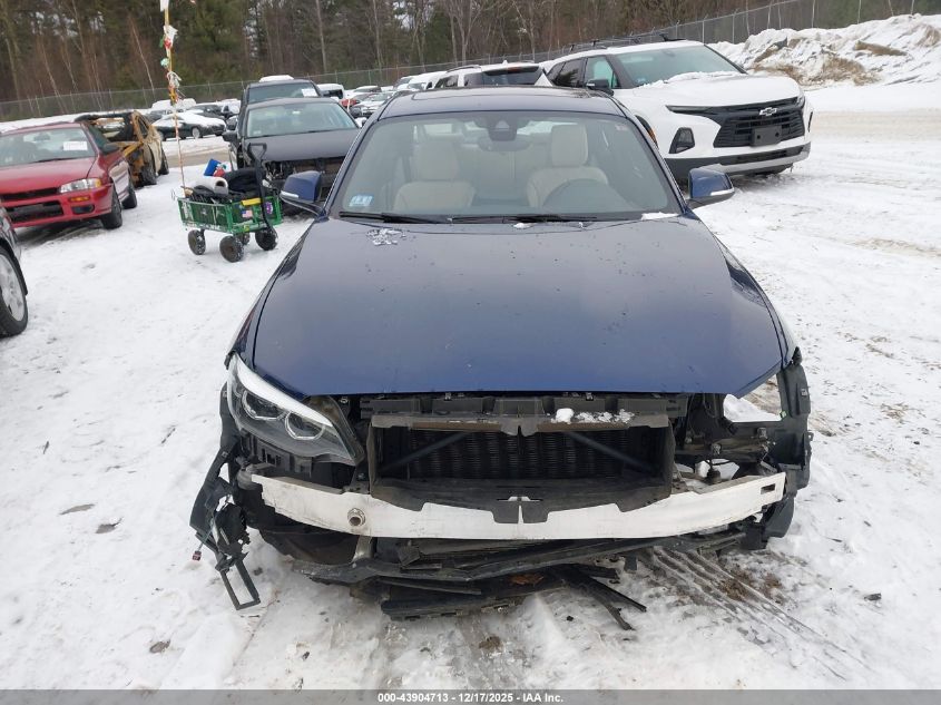 2019 BMW 230I VIN: WBA2J1C57K7D45622 Lot: 43904713