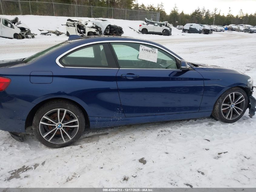 2019 BMW 230I VIN: WBA2J1C57K7D45622 Lot: 43904713