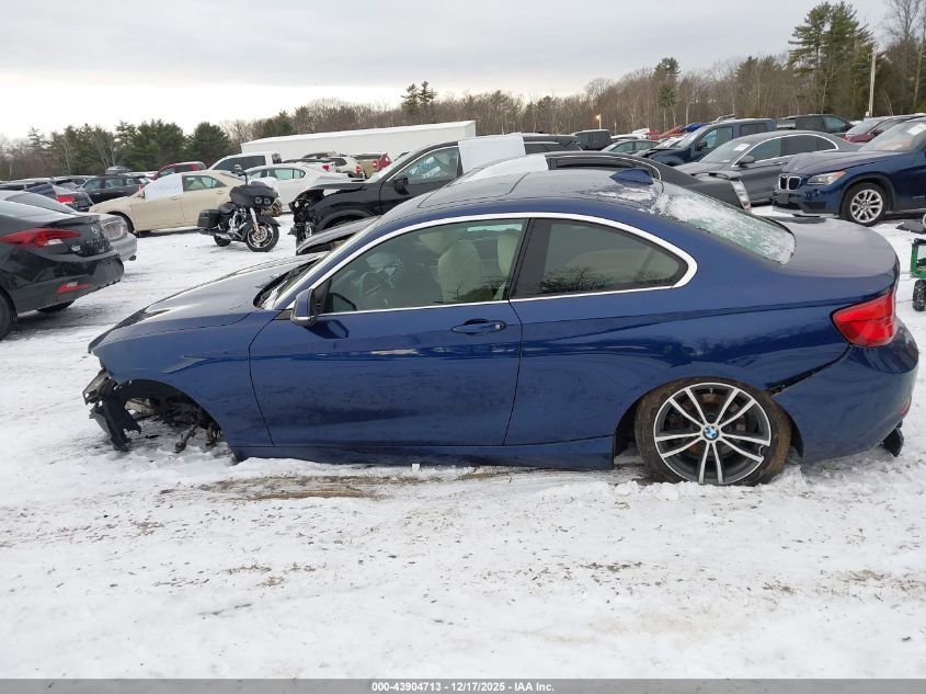 2019 BMW 230I VIN: WBA2J1C57K7D45622 Lot: 43904713