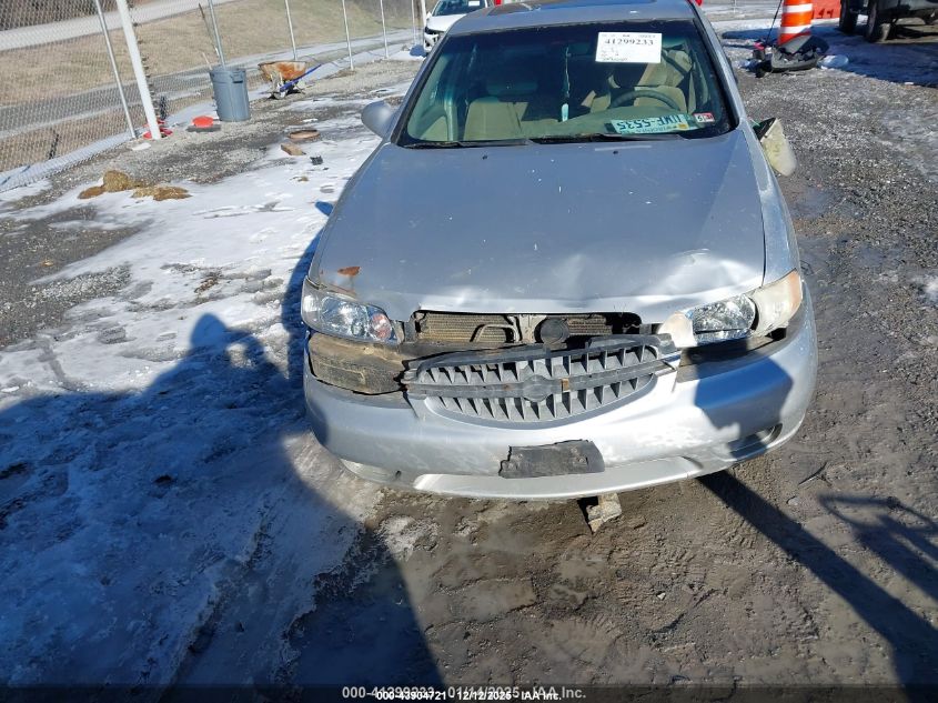 2000 Nissan Altima Gle/Gxe/Se/Xe VIN: 1N4DL01D2YC233937 Lot: 41299233