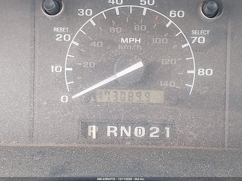 1993 Ford F250 VIN: 2FTHF25H5PCA90065 Lot: 43904733