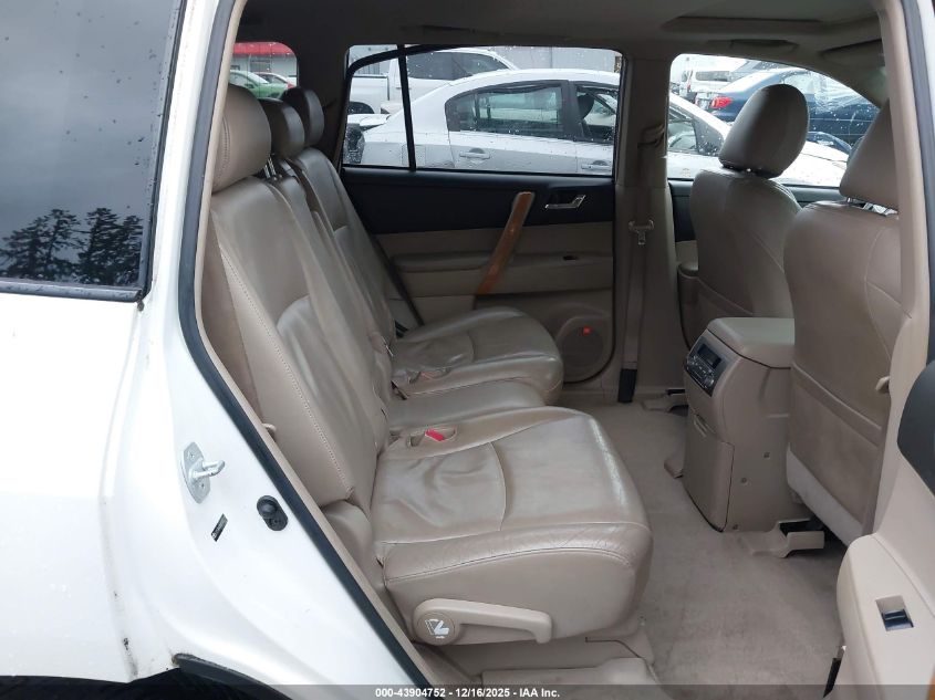 2008 Toyota Highlander Hybrid Limited VIN: JTEEW44AX82005121 Lot: 43904752