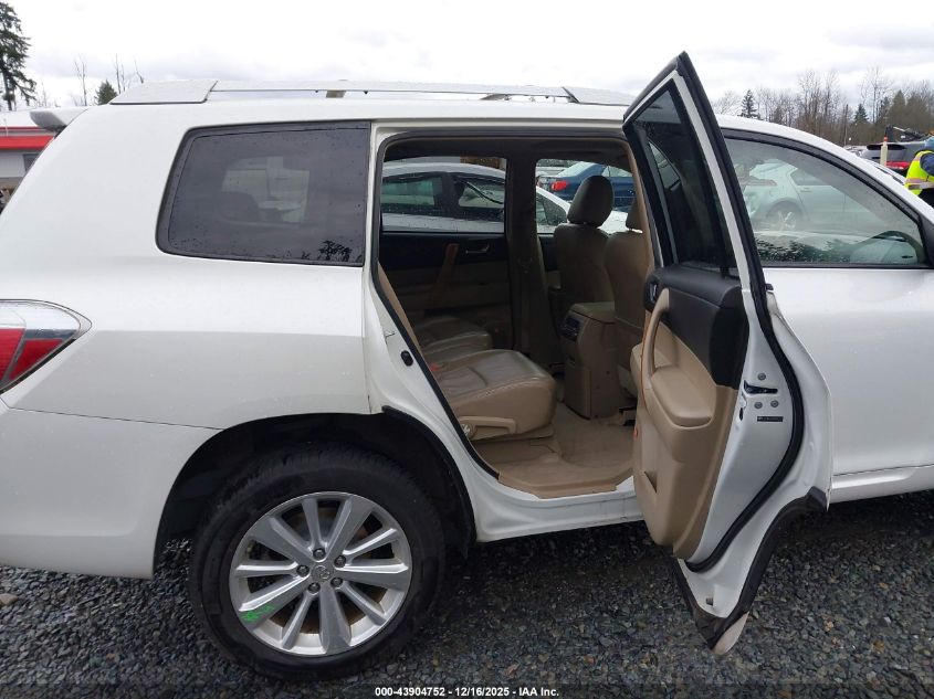 2008 Toyota Highlander Hybrid Limited VIN: JTEEW44AX82005121 Lot: 43904752