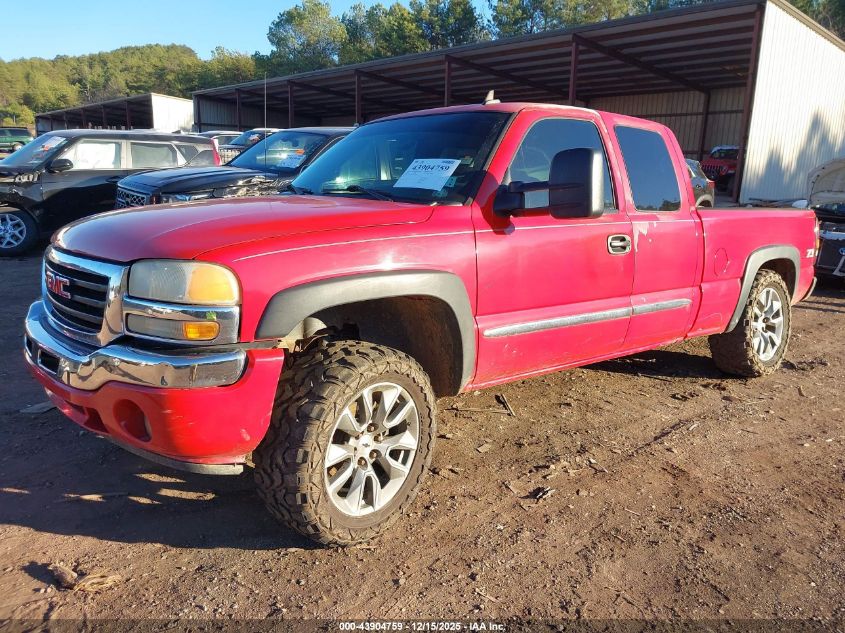 2006 GMC Sierra 1500 Sle2 VIN: 1GTEK19Z16Z170380 Lot: 43904759