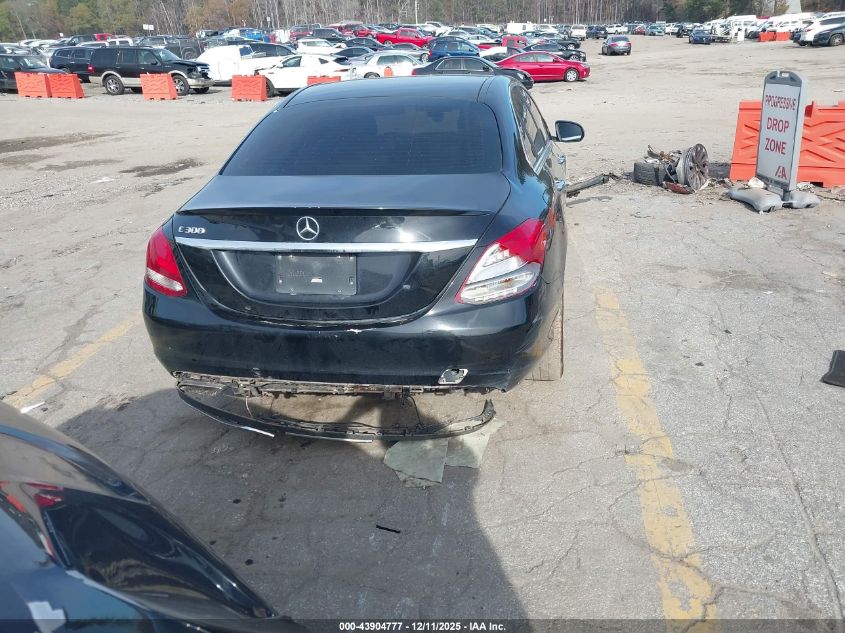 2018 Mercedes-Benz C 300 VIN: WDDWF4JB9JR374450 Lot: 43904777