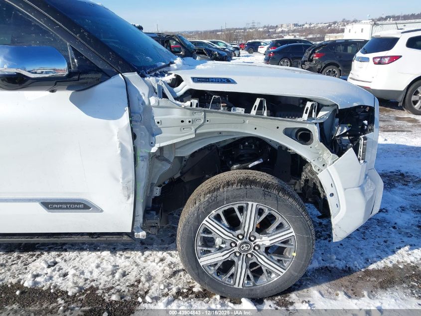 2025 Toyota Tundra Hybrid Capstone Crewmax 6.4' Bed VIN: 5TFVC5DB4SX102224 Lot: 43904843