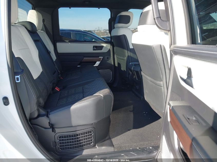 2025 Toyota Tundra Hybrid Capstone Crewmax 6.4' Bed VIN: 5TFVC5DB4SX102224 Lot: 43904843