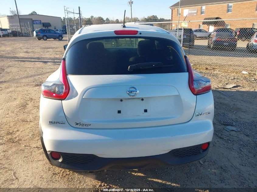 2015 Nissan Juke Sv VIN: JN8AF5MV8FT550810 Lot: 43904873