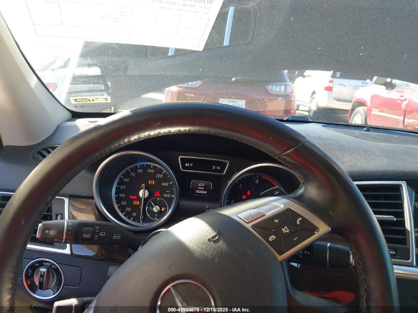 2014 Mercedes-Benz Ml 350 Bluetec 4Matic VIN: 4JGDA2EB0EA286014 Lot: 43904875