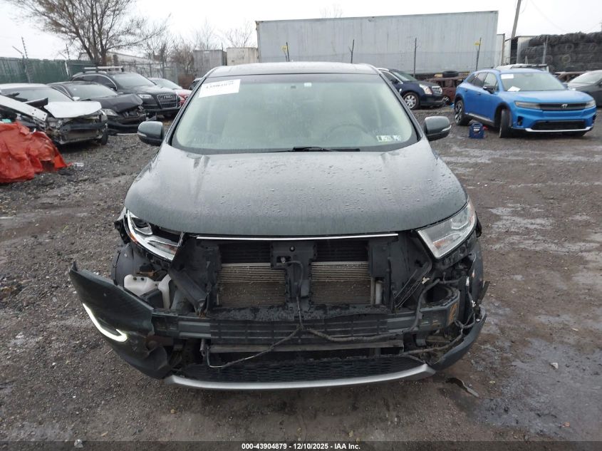 2015 Ford Edge Sel VIN: 2FMTK4J88FBB02054 Lot: 43904879