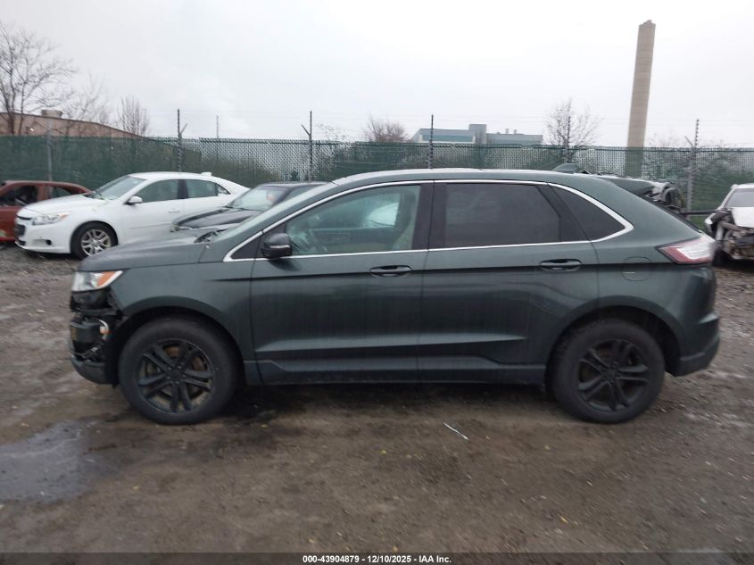 2015 Ford Edge Sel VIN: 2FMTK4J88FBB02054 Lot: 43904879