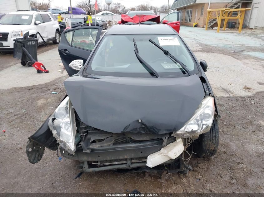 2012 Toyota Prius C Three VIN: JTDKDTB31C1020956 Lot: 43904909