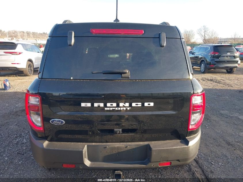 2022 Ford Bronco Sport Big Bend VIN: 3FMCR9B63NRE16765 Lot: 43904919