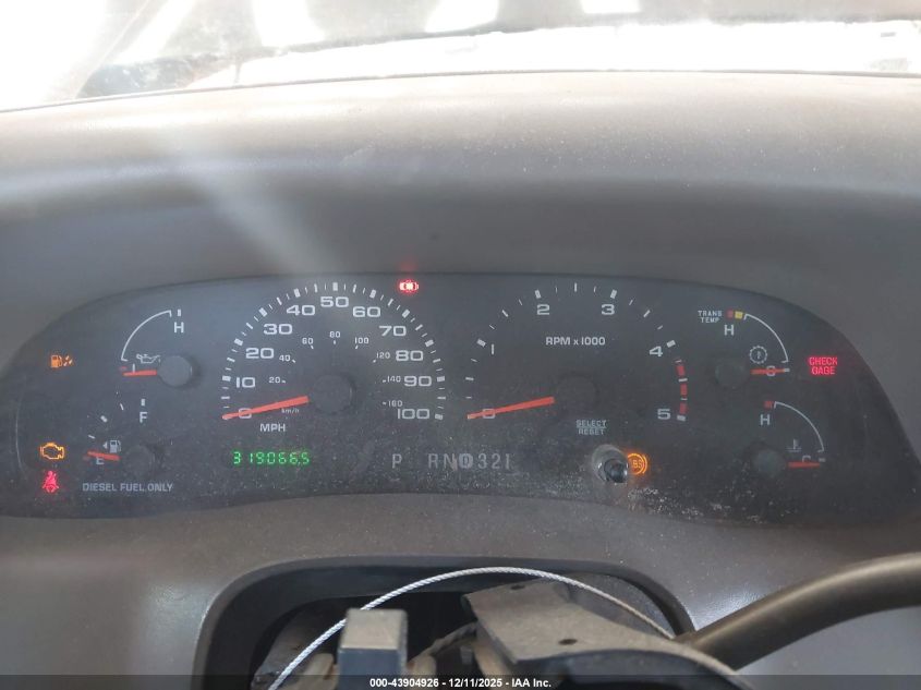 2003 Ford F-250 Lariat/Xl/Xlt VIN: 1FTNW20P63ED17771 Lot: 43904926