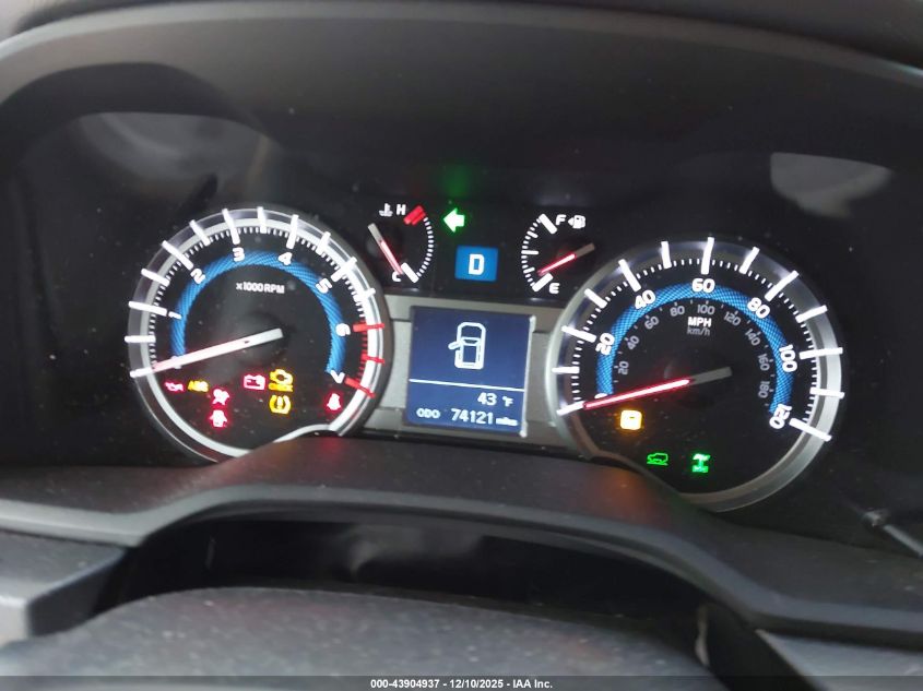 2014 Toyota 4Runner Trail VIN: JTEBU5JR5E5168665 Lot: 43904937