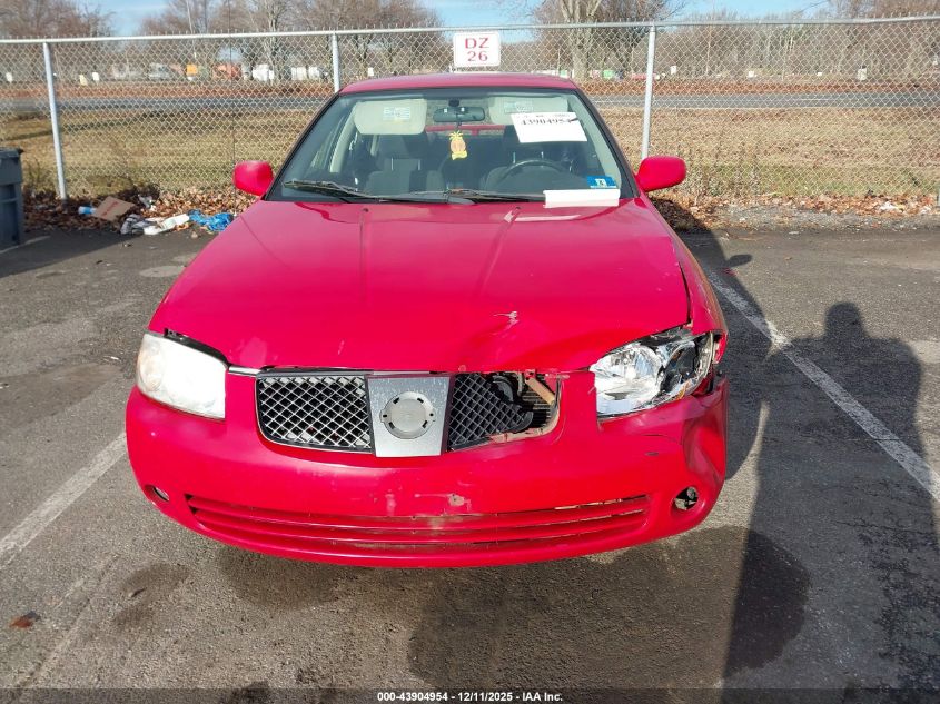 2006 Nissan Sentra 1.8S VIN: 3N1CB51D86L514411 Lot: 43904954