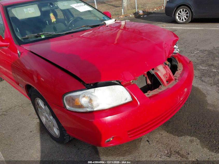 2006 Nissan Sentra 1.8S VIN: 3N1CB51D86L514411 Lot: 43904954
