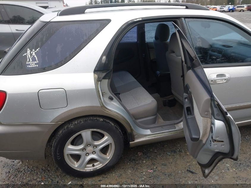 2002 Subaru Impreza Outback Sport VIN: JF1GG68582H810192 Lot: 43904963