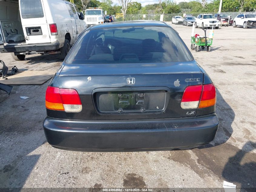 1998 Honda Civic Lx VIN: 2HGEJ6672WH536254 Lot: 43904982
