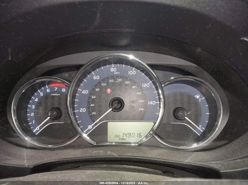 2014 Toyota Corolla L VIN: 5YFBURHE1EP123269 Lot: 43905004