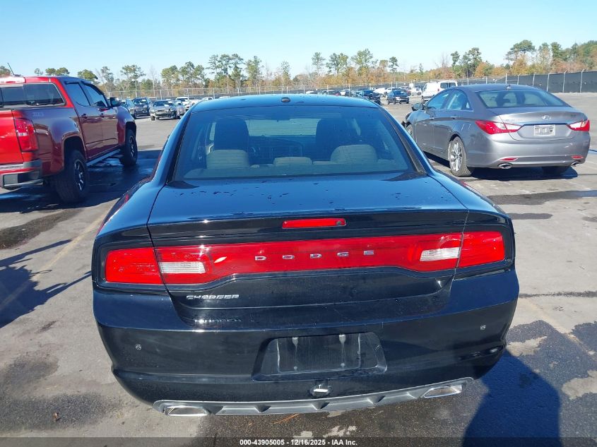 2012 Dodge Charger Se VIN: 2C3CDXBG6CH299731 Lot: 43905005