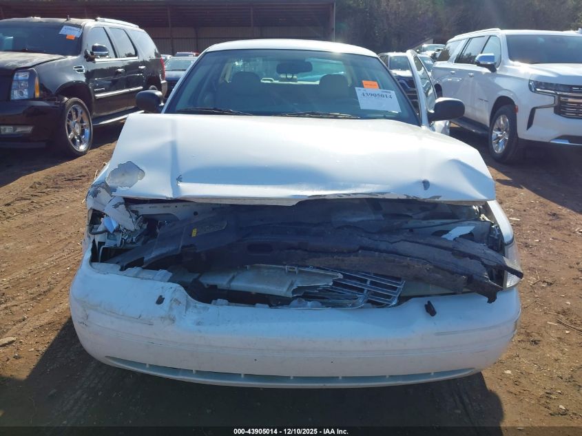 2008 Ford Crown Victoria Lx VIN: 2FAFP74V38X127610 Lot: 43905014