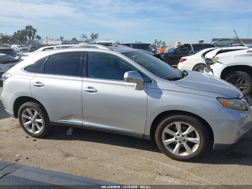 2010 Lexus Rx 350 VIN: 2T2ZK1BA2AC011887 Lot: 43905029