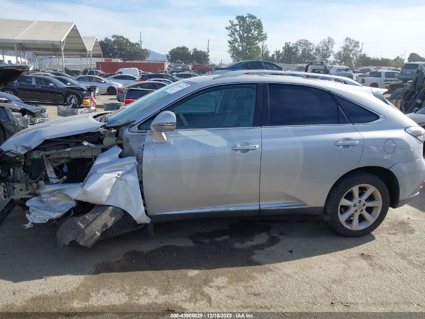 2010 Lexus Rx 350 VIN: 2T2ZK1BA2AC011887 Lot: 43905029
