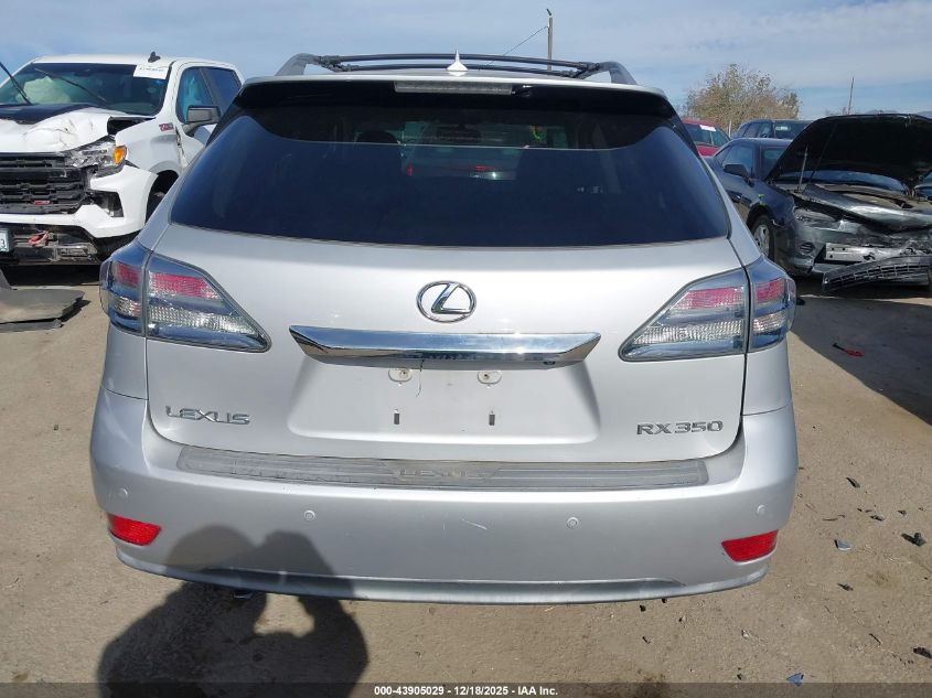 2010 Lexus Rx 350 VIN: 2T2ZK1BA2AC011887 Lot: 43905029