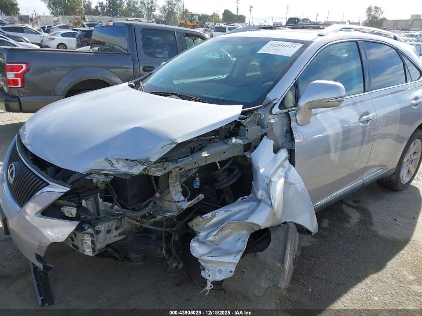 2010 Lexus Rx 350 VIN: 2T2ZK1BA2AC011887 Lot: 43905029