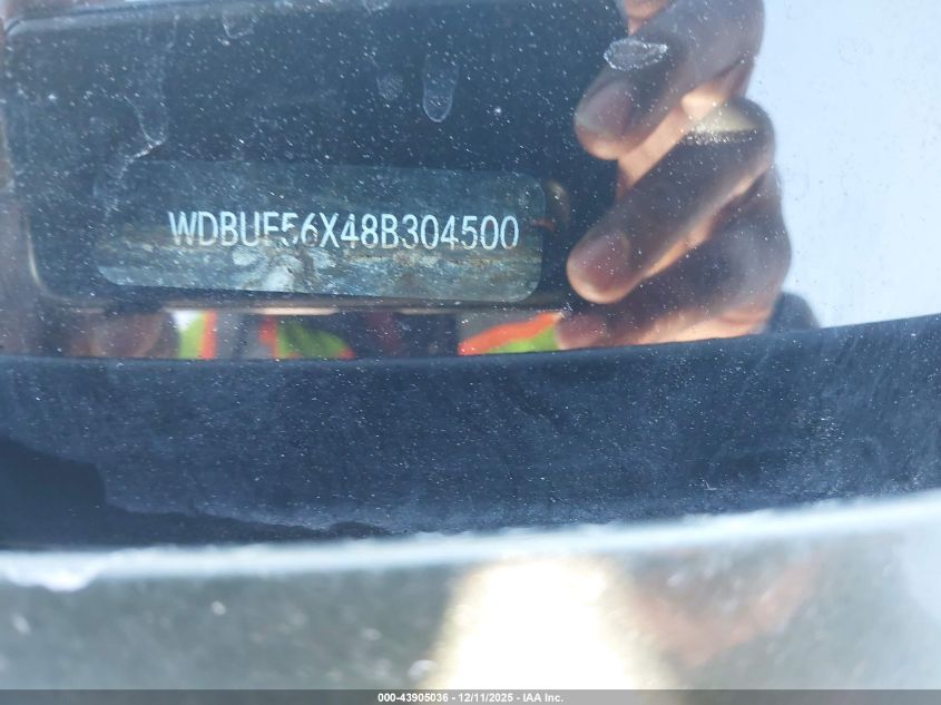 2008 Mercedes-Benz E 350 VIN: WDBUF56X48B304500 Lot: 43905036
