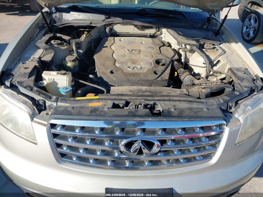 2007 Infiniti Fx35 VIN: JNRAS08W37X204204 Lot: 43905049