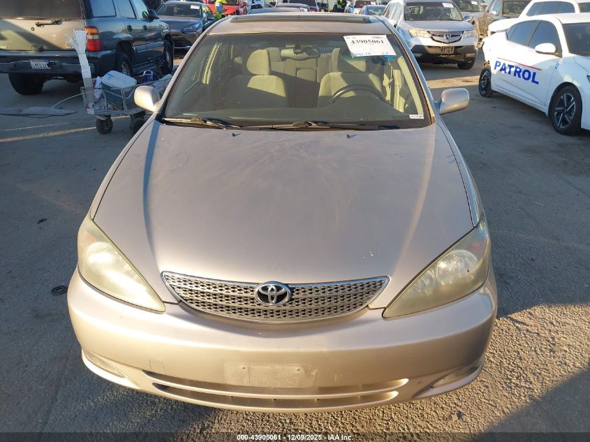 2004 Toyota Camry Se V6 VIN: JTDBA32K240004515 Lot: 43905061